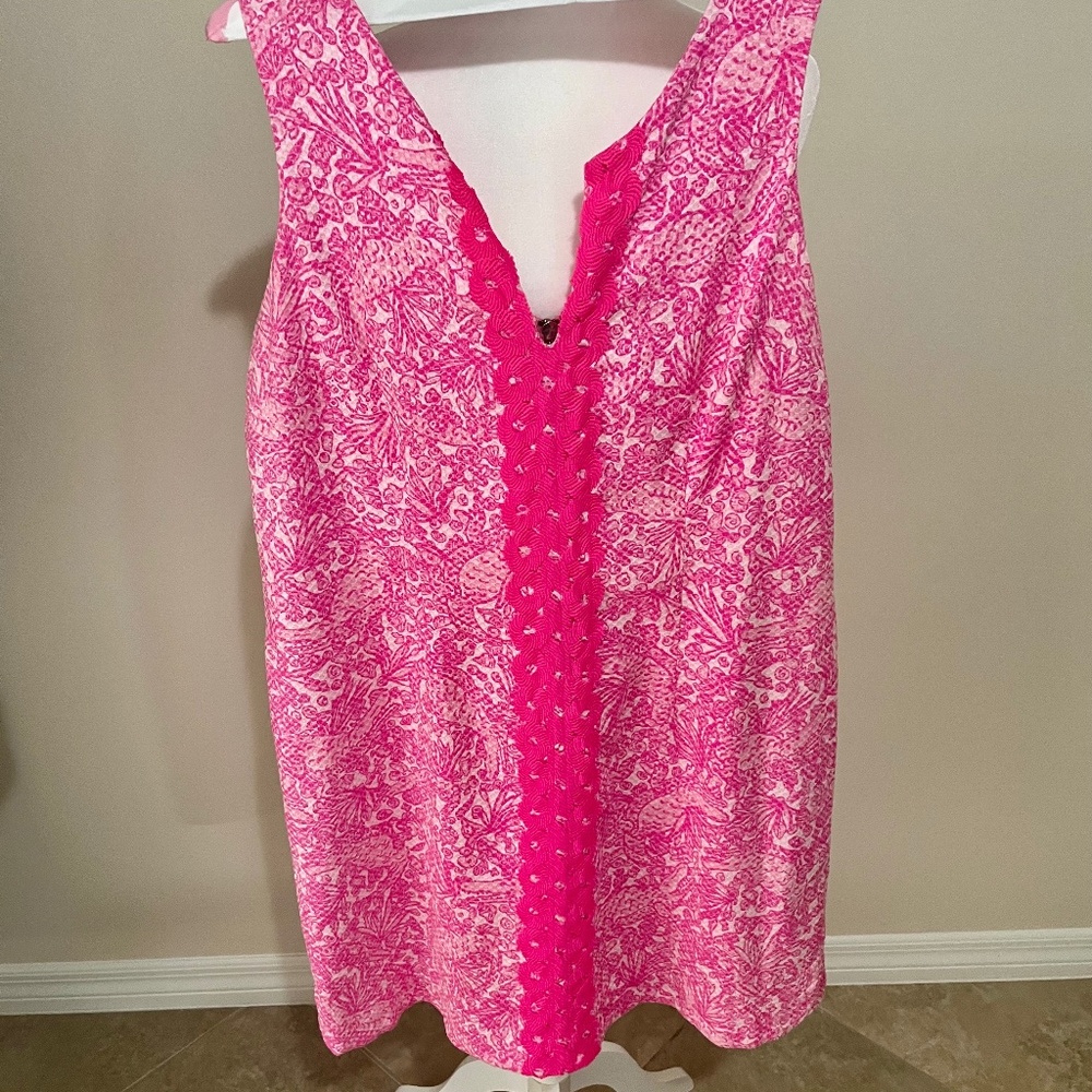 Lilly Pulitzer for target. See you later Truscott and pink alligator size 18.